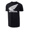 T-SHIRT TROY LEE DESIGNS 2019 HONDA WING - PRETO